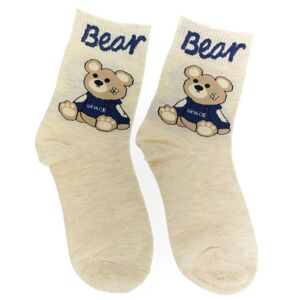 Béžové ponožky BEAR
