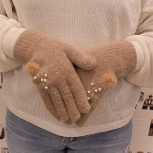 Béžové rukavice DESANA 2