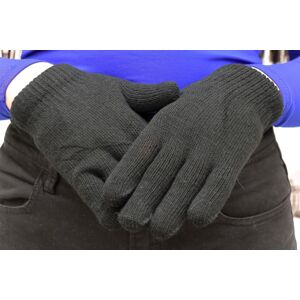 Čierne zateplené rukavice UNI WNTERS