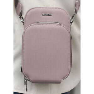 Dámska fialová kabelka na telefón/peňaženka s popruhom crossbody HATTIE