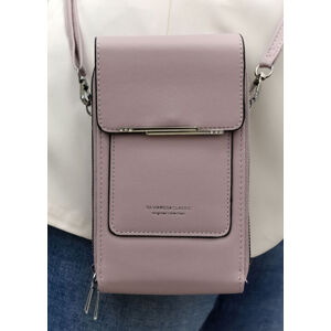 Dámska fialová kabelka na telefón/peňaženka s popruhom crossbody IVORY