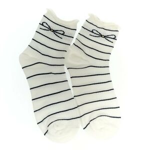 Dámske biele ponožky SEEM