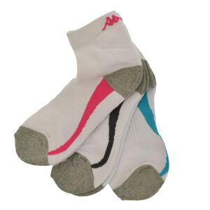 Dámske bielo-sivé ponožky KAPPA
