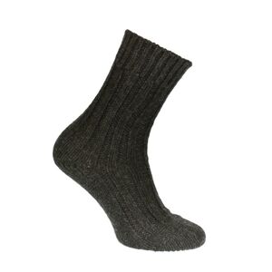 Dámske luxusné čierne vlnené ponožky ALPAKA