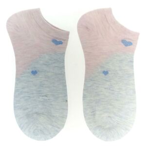 Dámske ružovo-sivé ponožky KAINA