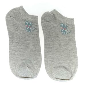 Dámske sivé ponožky KITTY