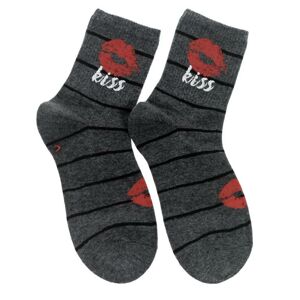 Dámske sivé ponožky LOVS