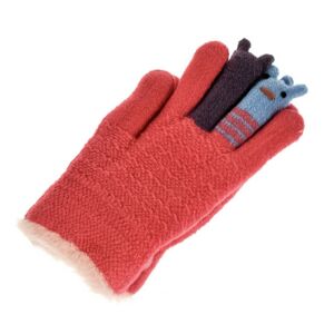 Detské červené rukavice GALL