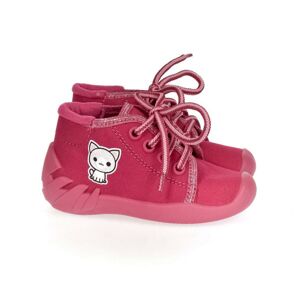 Detské tmavo-ružové topánky MIA