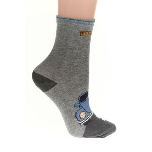 Detské tmavo-sivé ponožky CAIN