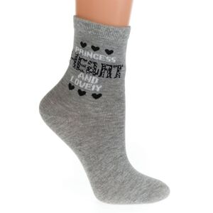 Sivé ponožky FINES