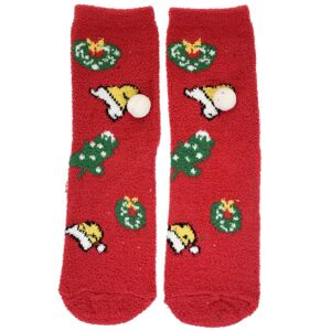 Thermo červené ponožky CHRISTMAS