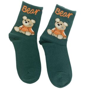 Tmavozelené ponožky BEAR