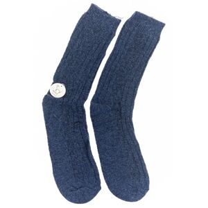Vlnené modré ponožky HANS 2