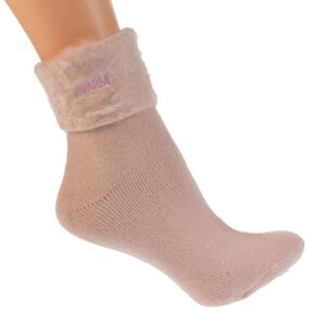 Zimné ružové ponožky WARM